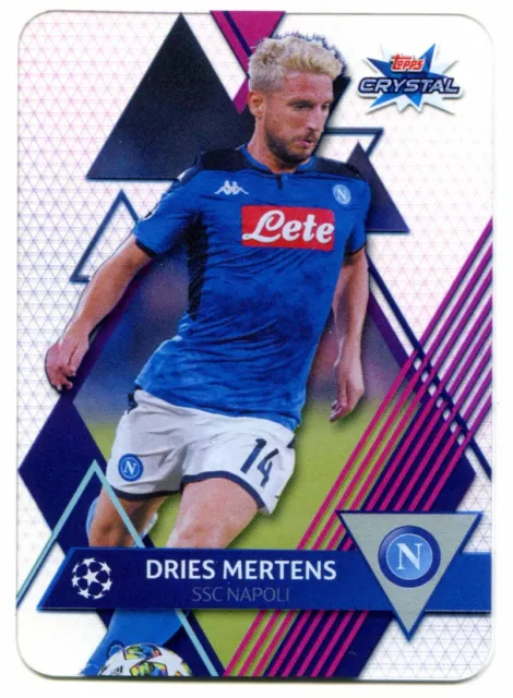 TOPPS Crystal UEFA Champions League 2019/20 #69 Dries MERTENS SSC Napoli