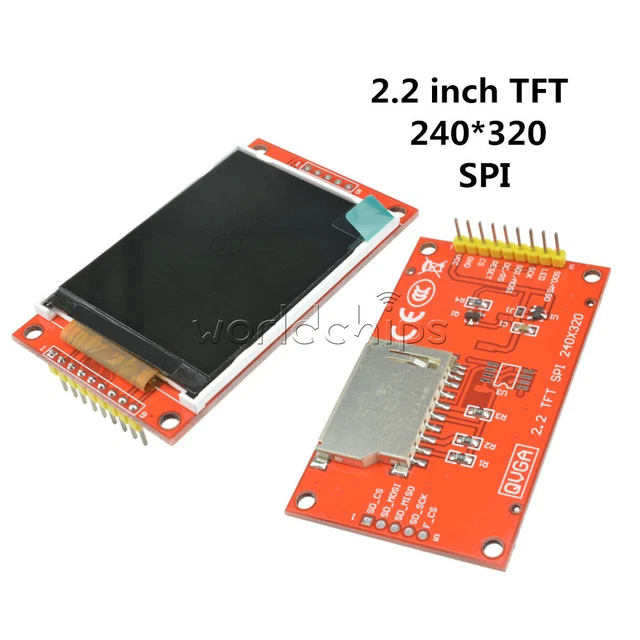 2.2 INCH TFT LCD Display Module SPI ILI9341 240x320 for 51/AVR/STM32 ...