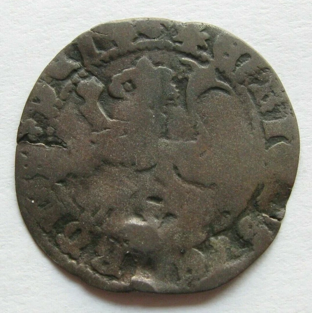 Enrique IV (1454-1474) , Maravedi Of Toledo. 0.0593oz/0 15/16in