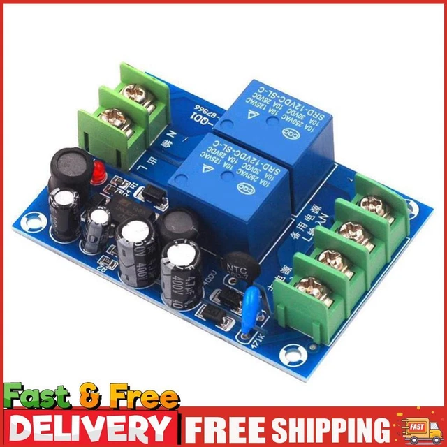 85-240V 10A DUAL Power Supply Automatic Switching Controller Module ...