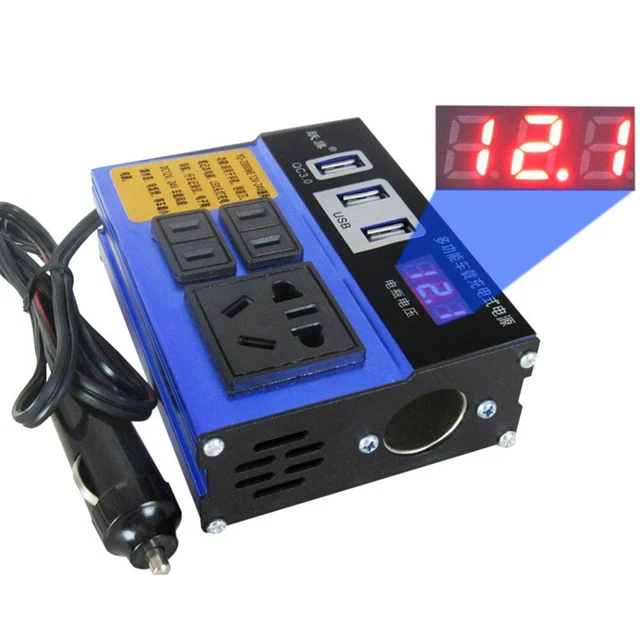 Voiture Variateur D'Alimentation Convertisseur Sortie DC12V 24V À DC110V /