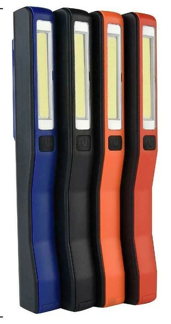 USB LED COB Inspection Lamp Work Light Flexible Rechargeable Torch Magnetic UK