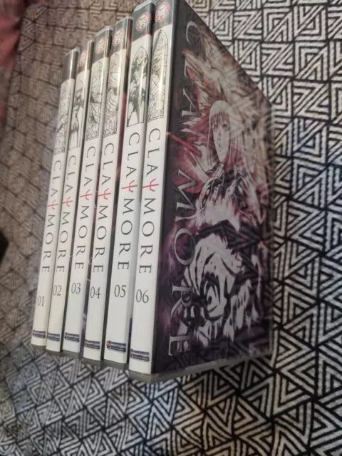 Claymore Season 1, 2,3,4,5 &6  Anime/Manga DVD RARE OOP