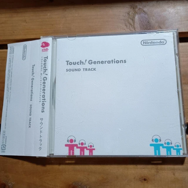 NINTENDO TOUCH GENERATIONS Soundtrack CD 22 Tracks 2005 Rare