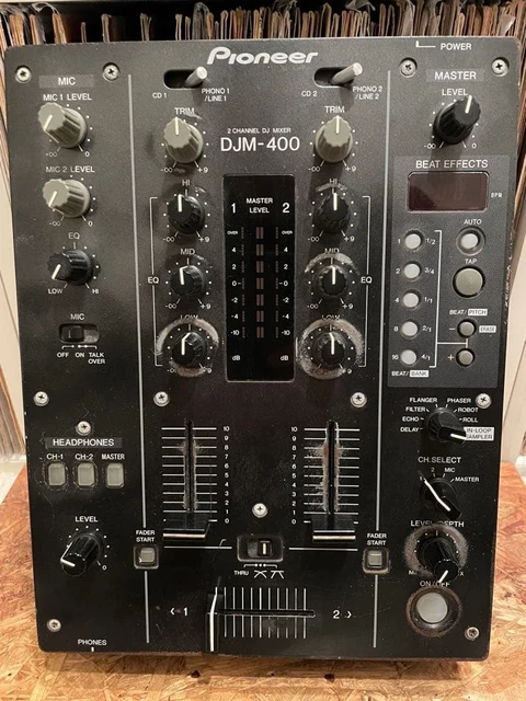 Table De Mixage DJ Pioneer DJM-400 – Occasion Japon, EQ 3 Bandes