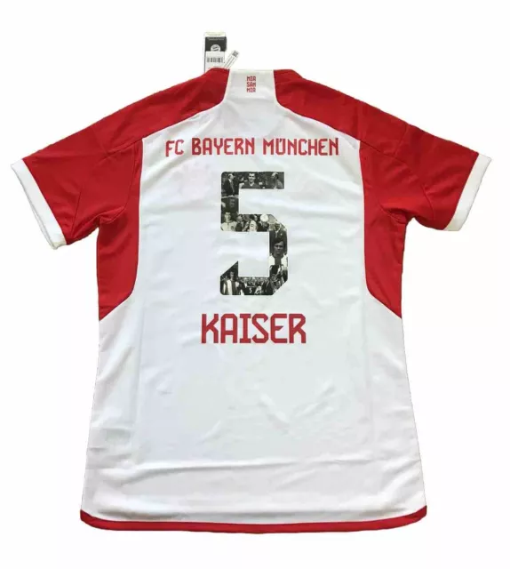 Jersey FC Bayern Munich, season 2023/2024, size L, special jersey, Beckenbauer