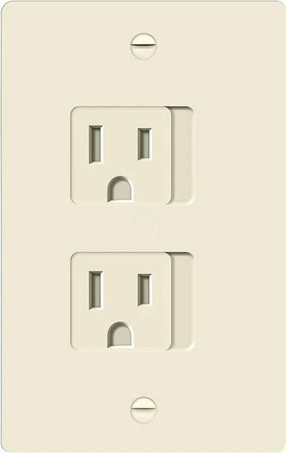 Child Proof Outlet Cover, Self-Closing, Fits Both Duplex and Decorator Outlet, S