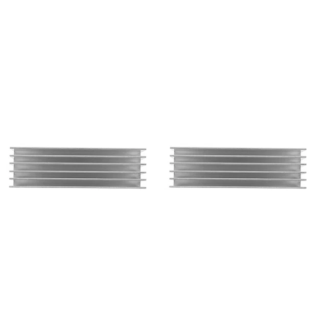 2X Heatsink 100X30X30MM  Amplifier Aluminum Heat Sink Radiator Module for CoG5L6