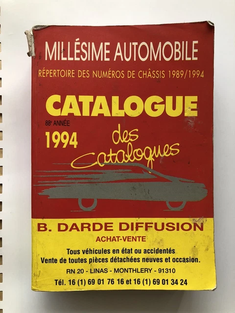 catalogue des catalogues-année 1994