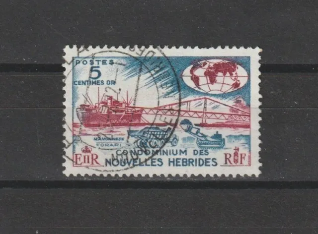 NEW HEBRIDES/FRENCH 1963/72 SG F110a USED Cat £75