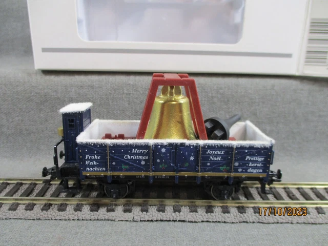 MÄRKLIN 48402 GÜTERWAGEN Weihnachtswagen mit Glocke [H0, AC] in OVP EUR ...