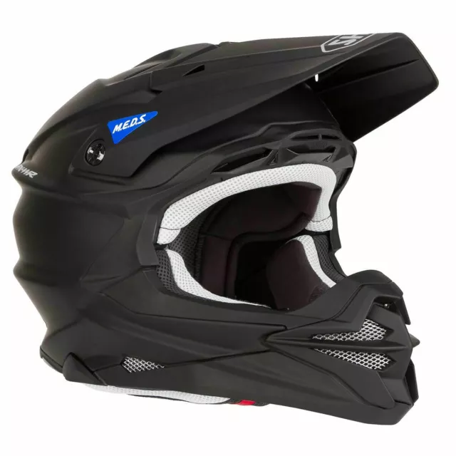 Shoei Vfx-Wr Motocross Mx Enduro Bike Helmet - Black Matt 2