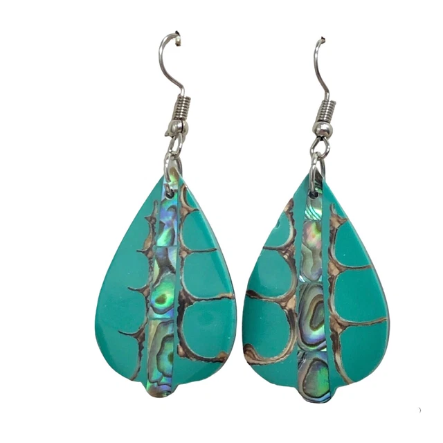 fashion Shall shape Handcraft Earring Unique Art & Craft Earring pearl shell