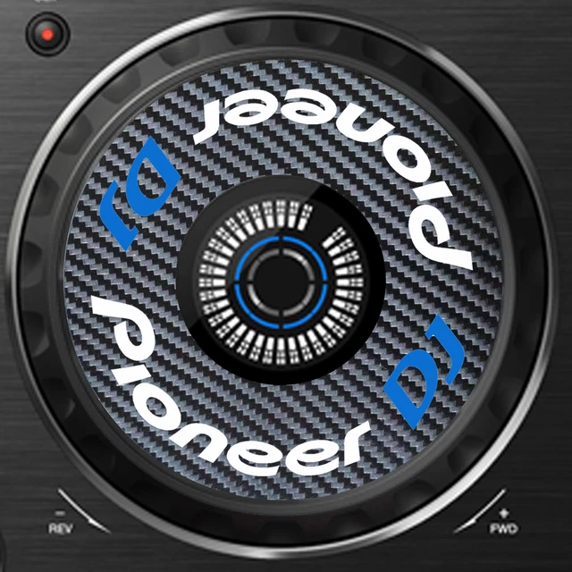 Slipmat Fibra Carbonio Pioneer DJ Slipmat In Fibra Di Carbonio Adesivo Per Controller Pioneer DJ XDJ-RX / RX2, Grafica Stile CDJ/DJM Xdj 700 - Foto 10