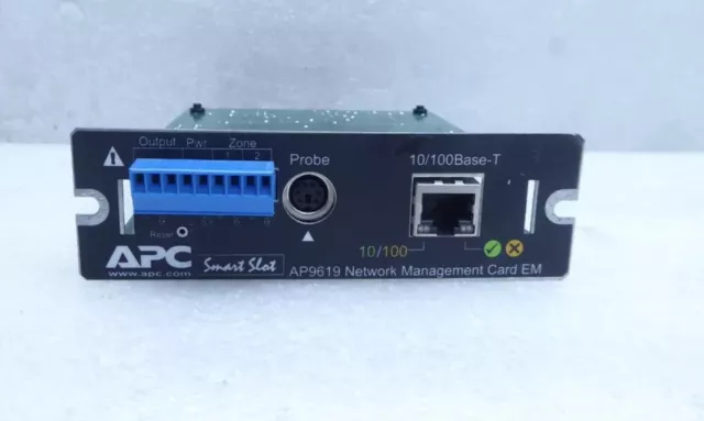 APC Smart Slot AP9619 Network Management Card EM