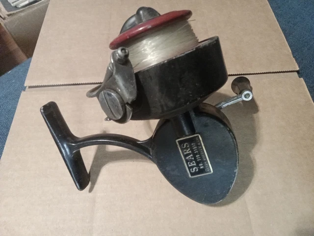 VINTAGE SEARS ROEBUCK and Co Red Fishing Reel Model 535.39660 $16.83 -  PicClick