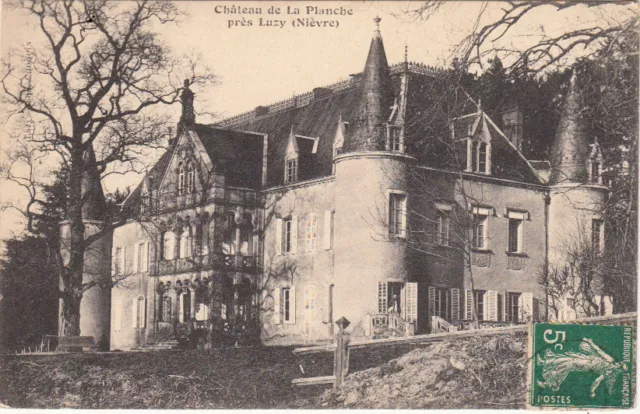 LUZY château de La Planche timbrée