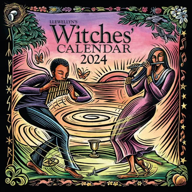 LLEWELLYN'S 2024 WITCHES' Wall Calendar! 14.95 PicClick