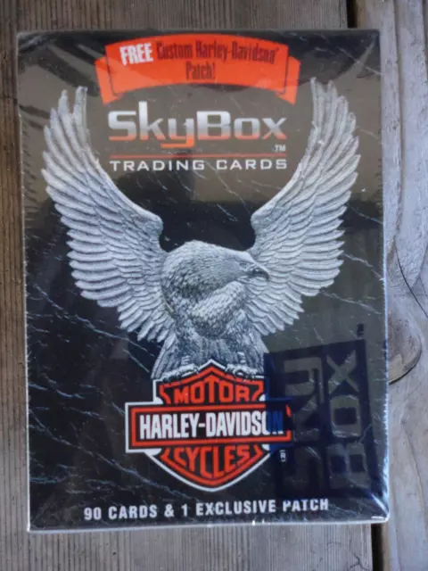 Tribute to U.S. ARMED FORCES Factory Sealed SkyBox HARLEY DAVIDSON Trading Cards