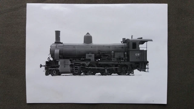 8587 Pressefoto K&K SÜDBAHN Lok 1707 b. Auslieferung