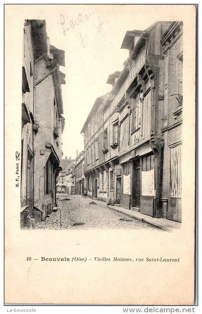 60 Beauvais - vieilles maisons rue St Laurent