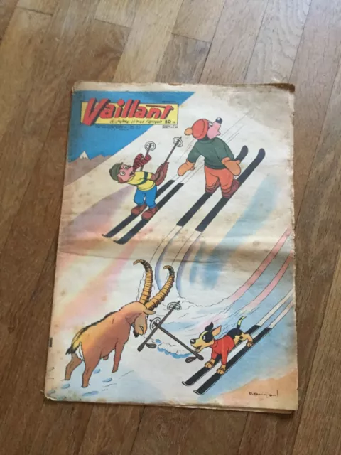 JOURNAL BD VAILLANT PIF 657 1957 decembre