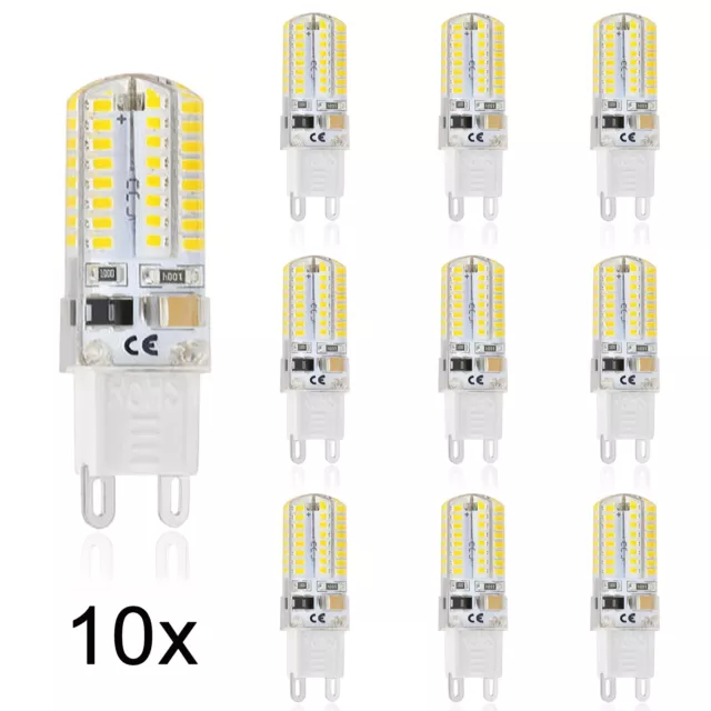 10X G9 LED Bulb 5W  SMD 3014 Chip COB Cool white Light Super Bright 220V Lampe