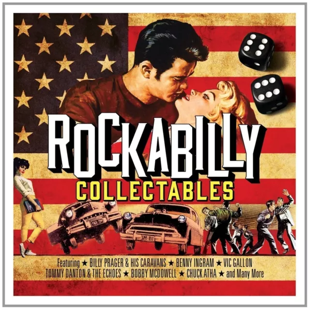 ROCKABILLY COLLECTABLES feat. Billy Prager, The Orbits, Eddie Cash, 3 CD NEW!