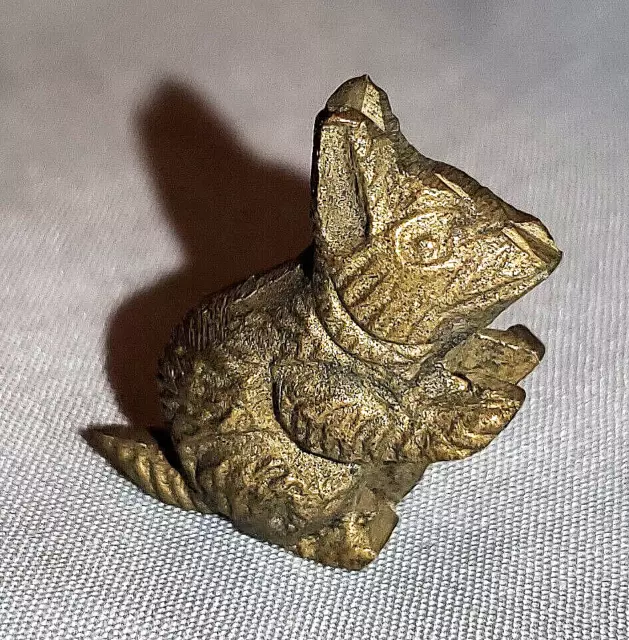 Antike Miniatur Kaninchen Figur Hase Ornament alt klein Vintage viktorianisch winzig