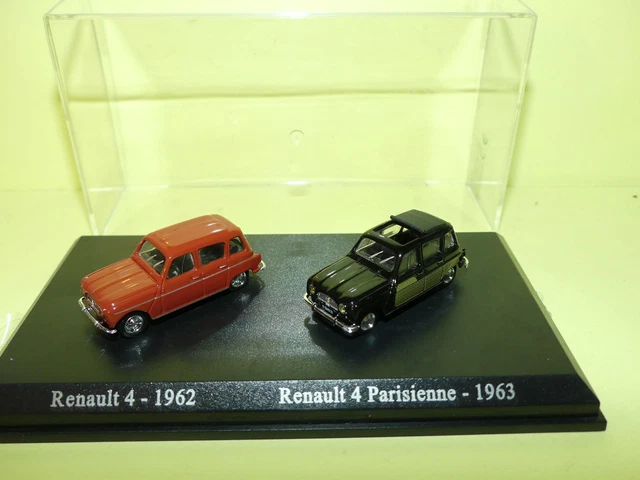 Renault 4 Et 4 Parisienne Ho Universal Hobbies Atlas 1:87