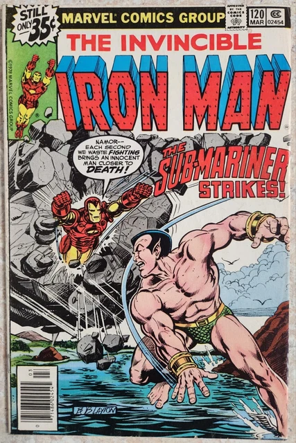 The Invincible Iron Man #120 Marvel Comics 1978
