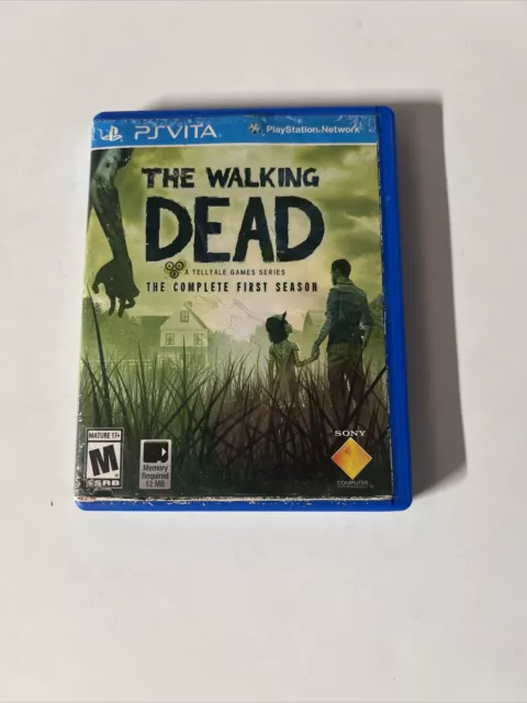 The Walking Dead: The Complete First Season (Sony PlayStation Vita, 2013) Tested