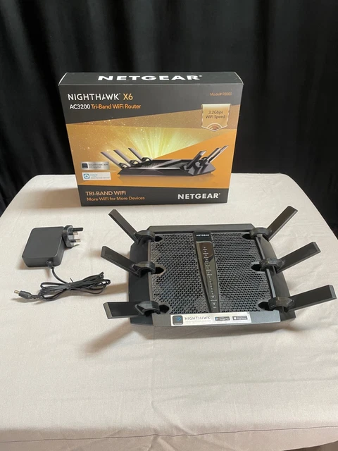 NETGEAR Nighthawk AC3200 1300 Mbps Wireless AC Router (X6R8000)