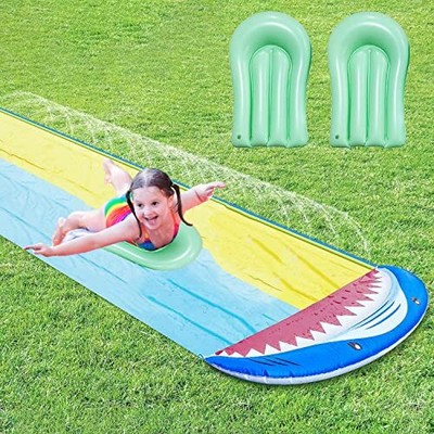 Bestway Bestway Gonflable H20GO Triple Slip Toboggan Avec Eau Arroseurs Jardin 