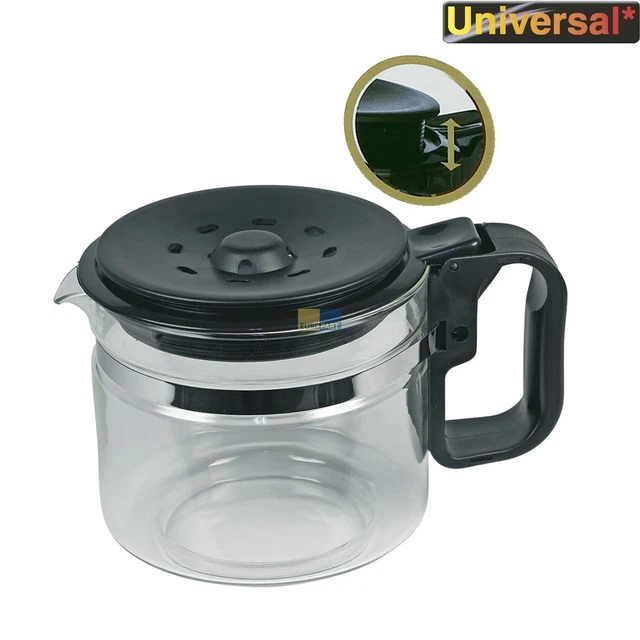 Bauknecht Whirlpool Glaskanne Wpro 484000000317 UCF100 Kaffeekanne Universal 12-