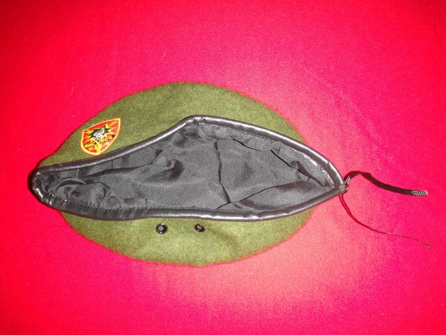 VIETNAM WAR GREEN Beret US Army 5th Special Forces Group MACV-SOG Team ...
