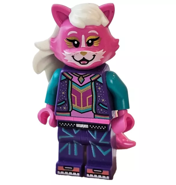 Lego Kitten Vidiyo 43113 Cat Minifigure Mini Figure K-Pawp Pink Purple Blue