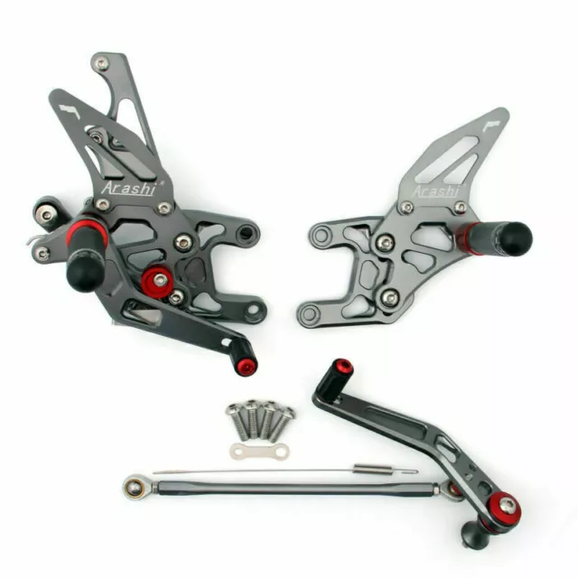 Fussrastenanlage Rearset Rear set Foot pegs Für Honda CBR1000RR 2008-2012 Gry F2 2