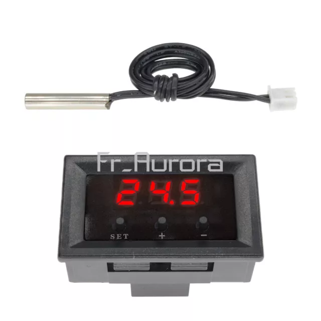 12V Thermostat W1209 Digital Temperature Controller Switch Sensor+Case -50~110°C 3