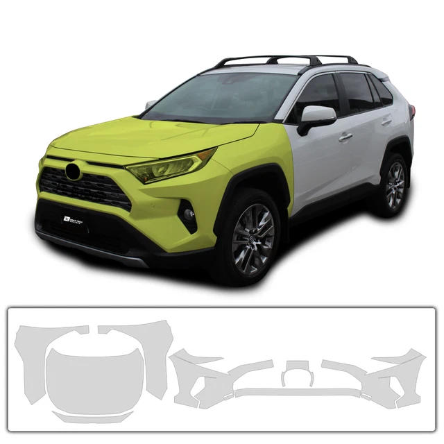 PRE CUT PAINT Protection Film Clear Bra PPF Decal Kit for Toyota Rav4