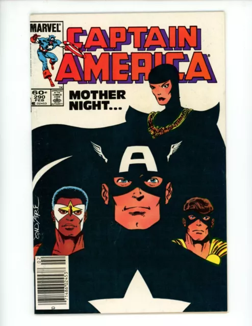 Captain America #290 Comic Book 1984 VF- John Byrne Marvel