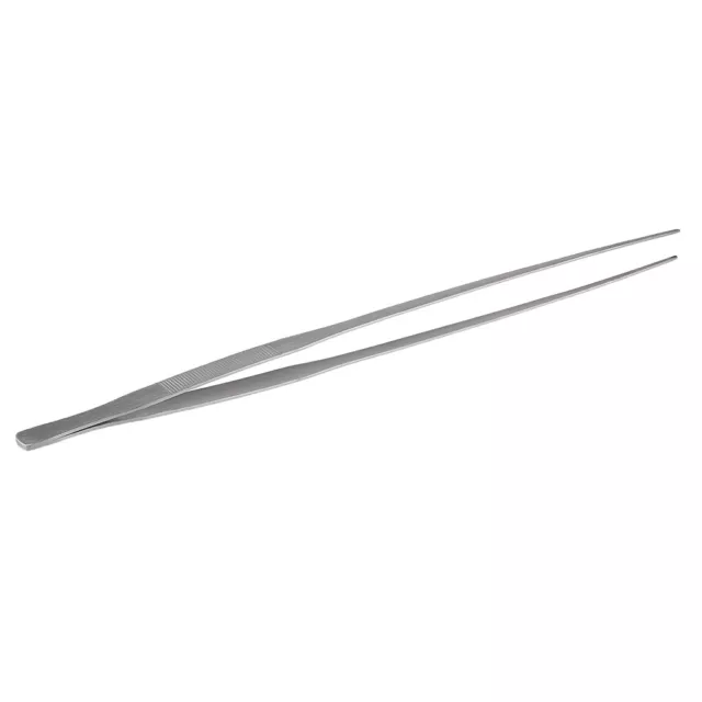 Aquarium Aquascaping Tools- 48cm Long Straight Stainless Steel Tweezers, for