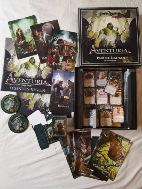 Das Schwarze Auge - Aventuria Kartenspiel (komplette Crowdfungdigbox)