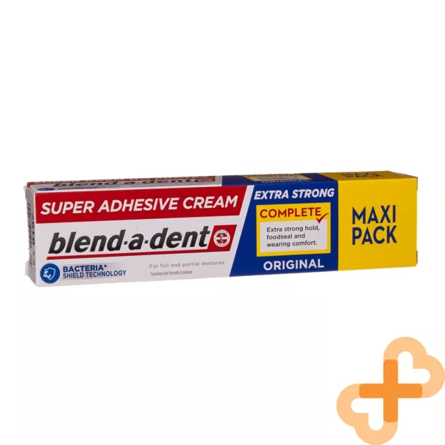 BLEND-A-DENT Standard Adhésif Crème Colle Pour Complet Et Partiel Dentures 70g