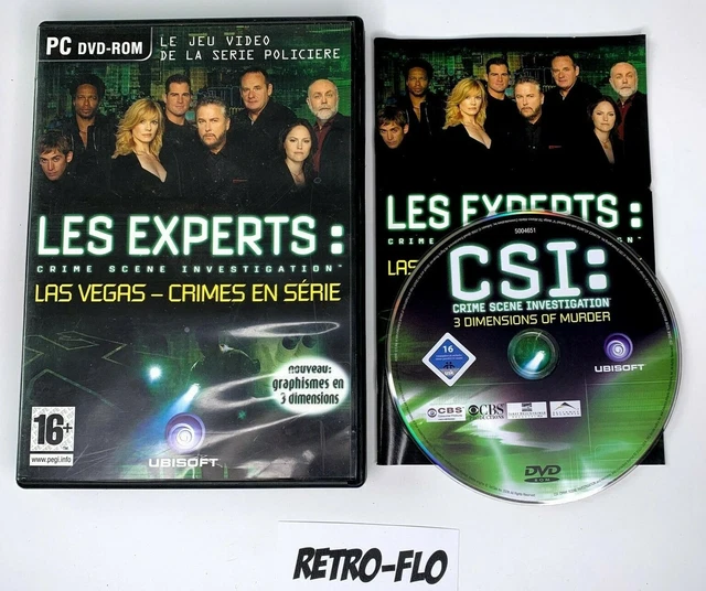 Les Experts - Las Vegas - Crimes En Serie - Jeu PC DVD-Rom Complet