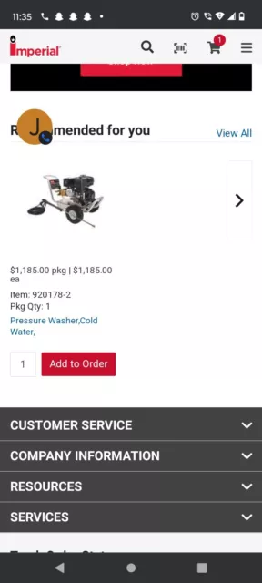 Dayton GA-2800-0DMM MI-T-M Pressure Washer, 7 HP, Steel