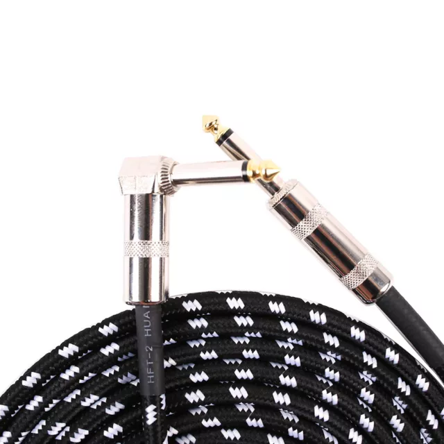 Electric Guitar Amplifier Cable Wire Cord 0.5M/1M/3M No Noise Shielded for Bass