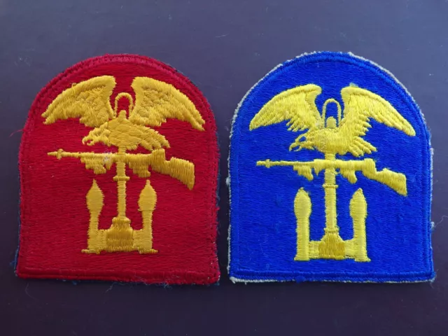 WWII Naval Amphibious Forces Warfare Uniform Jacket Patch Military US Navy Lot