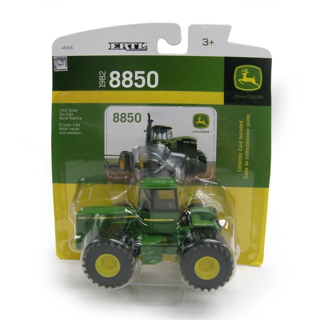1/64 Ertl John Deere 8850 4Wd Tractor W/ Duals 1/64 Ertl John Deere 8850 4Wd Tractor W/ Duals