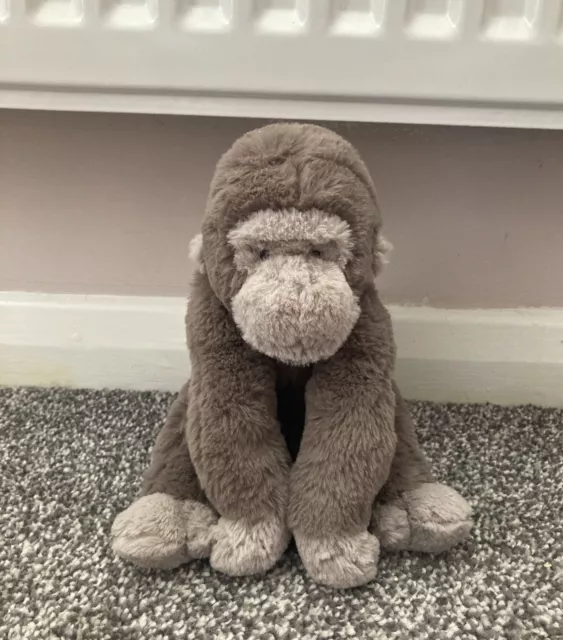 JELLYCAT SMALL GREGORY Gorilla Super Soft Monkey Jellycat Gorilla Plush 8 94.99 PicClick UK